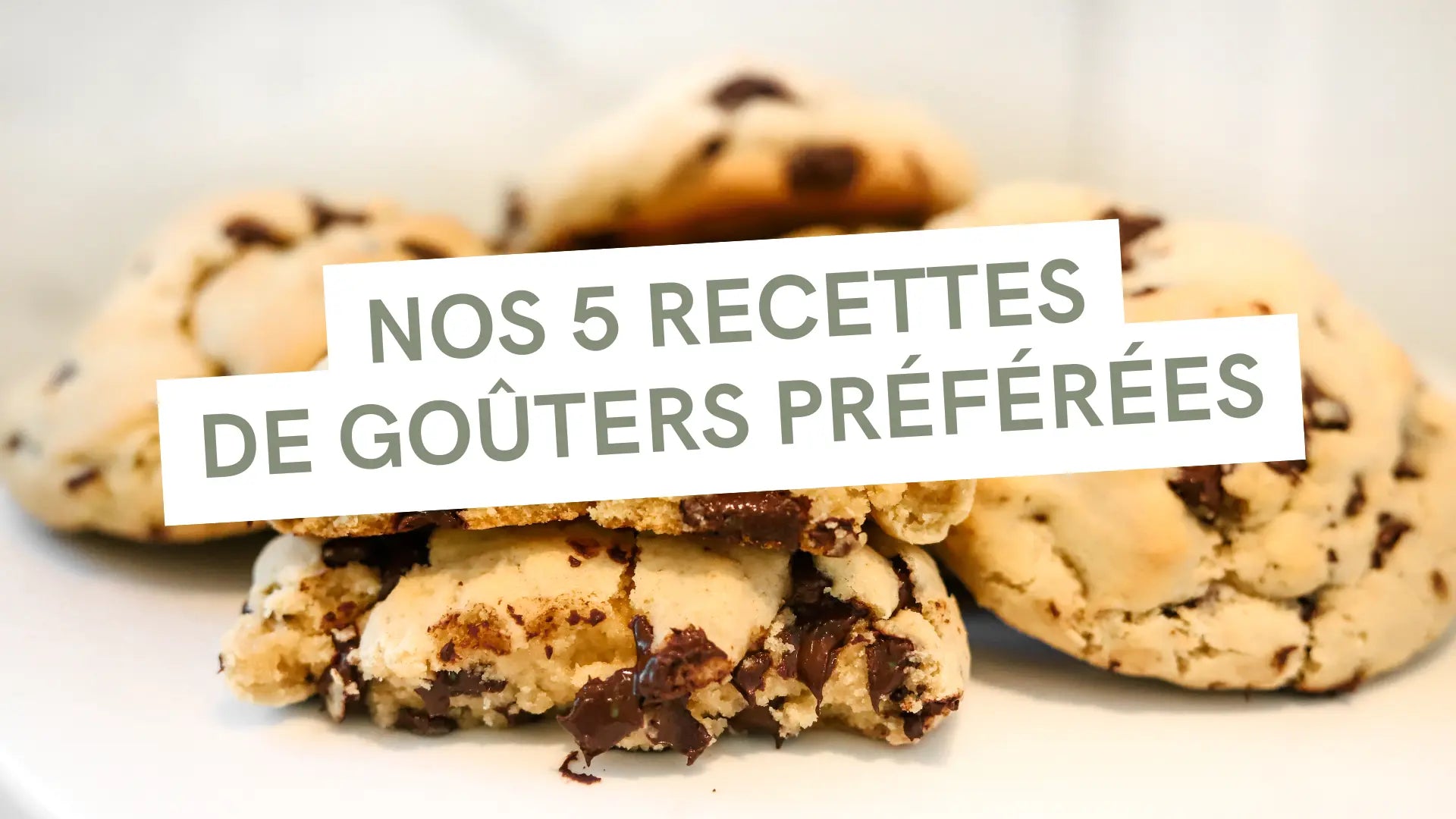 Nos 5 recettes de goûters préférées!