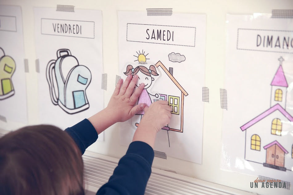 5 Conseils pour organiser le quotidien des enfants