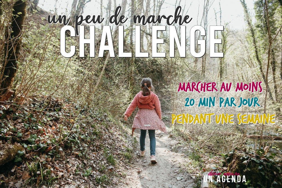 Challenge : un peu de marche