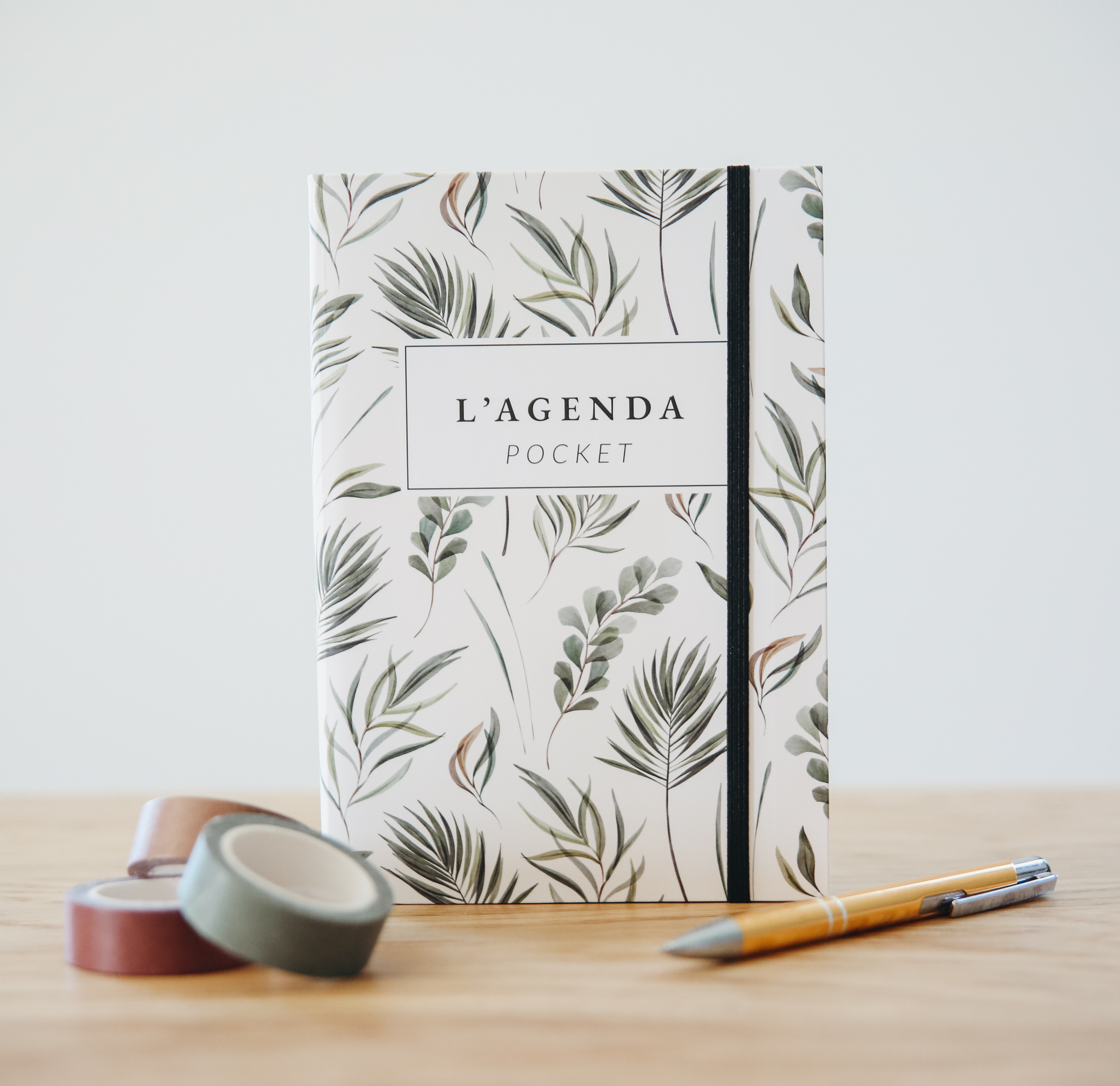 Agenda Pocket Feuilles Avec Elastique