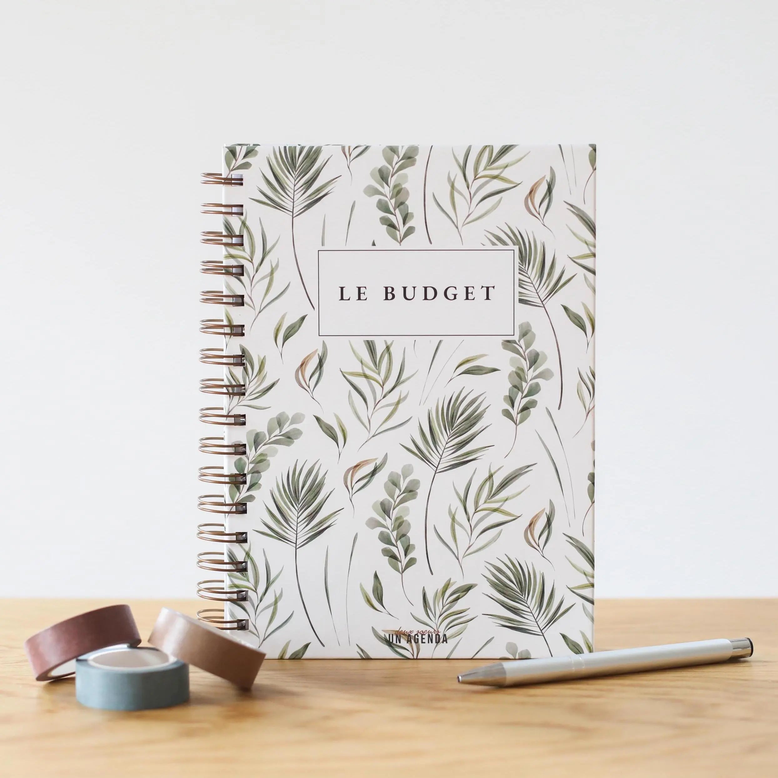 Carnet Budget Feuilles 