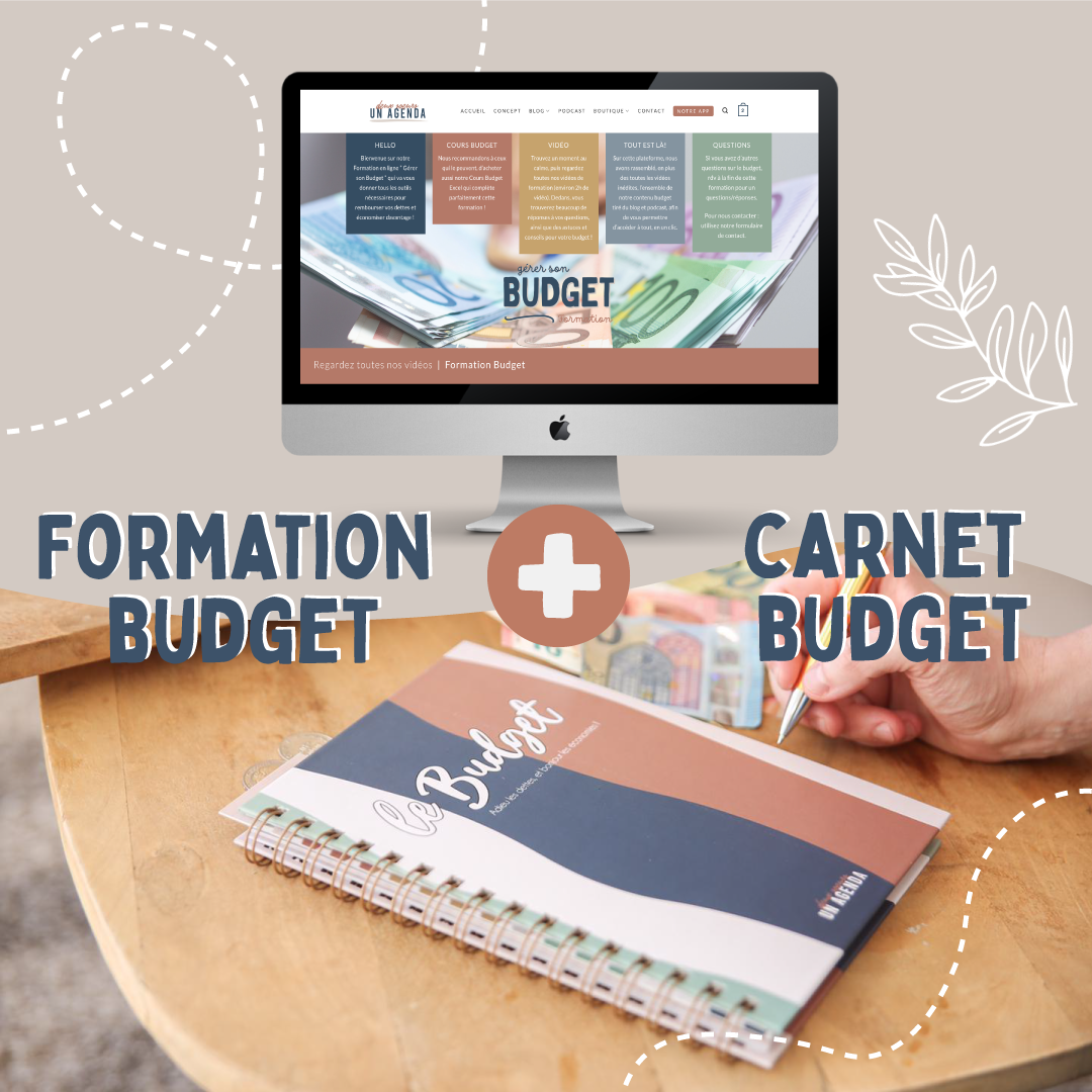 MON BUDGET: organiser mon budget- carnet budget- carnet économie